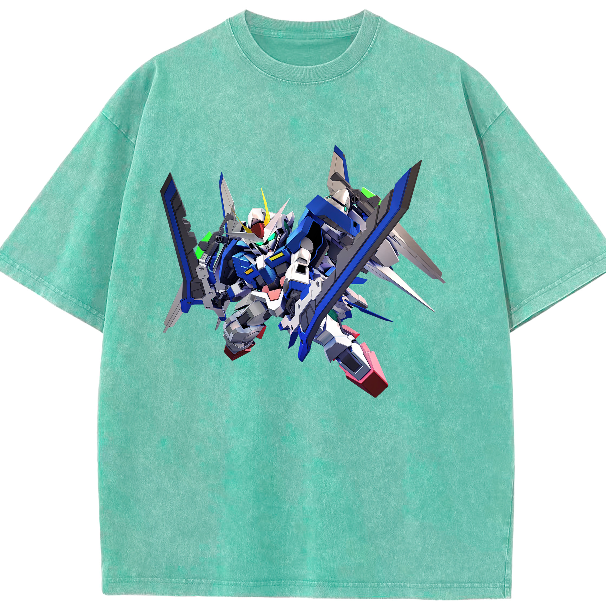 （画像用） 機動戦士ガンダム Mobile Suit Gundam 綿100% ヴィンテージ風 半袖Tシャツ（フロントプリント）